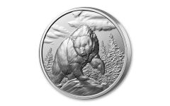 2023 Canada $20 1-oz Silver Great Hunters: Grizzly Ultra High Relief Proof