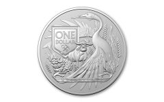 Australia 2023 $1 1-oz Silver Coat of Arms Queensland BU