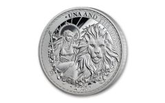 2023 St Helena £1 1-oz Silver Una & Lion Proof