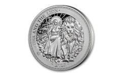 2023 St Helena £5 5-oz Silver Una & Lion Proof