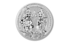 2023 Germania Mint 2oz Silver Allegories Germania & Galia 10 Mark Medal BU OGP 