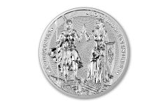 2023 Germania Mint 10 oz Silver Allegories Germania & Galia 50 Mark Medal BU OGP 
