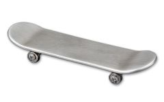 Samoa 2023 $5 1oz Silver Movable 3D Skateboard Antiqued