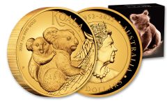 Australia 2023-P $100 1oz Gold Koala High-Relief Proof