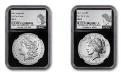 2023(P) Morgan Silver Dollar NGC MS70 First Day of Issue w/.999 Silver Label