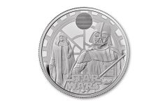 Great Britain 2023 £2 1oz Silver Star Wars Darth Vader and Emperor Palpatine Proof