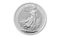 Great Britain 2024 £2 1-oz Silver Britannia BU