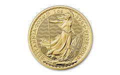 2024 Great Britain £100 1-oz Gold Britannia BU