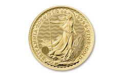2024 Great Britain £50 1/2-oz Gold Britannia BU