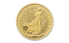 2024 Great Britain £25 1/4-oz Gold Britannia BU