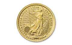 2024 Great Britain £10 1/10-oz Gold Britannia BU