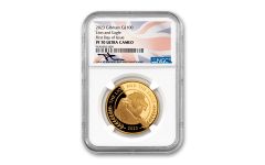GB 2023 £100 1-OZ GOLD LION EAGLE NGC PF70UC FDI 