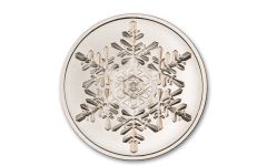 2023 Intaglio Mint 1-oz Silver Snowflake BU