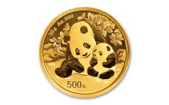 2024 China 30-gm Gold Panda Brilliant Uncirculated