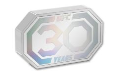2023 Niue $2 1-oz Silver 30th Anniversary of UFC Colorized Proof