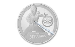 Niue 2023 $2 1oz Silver Superheroes Spider-Man Colorized Proof w/ OGP