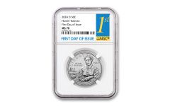 2024-S Harriet Tubman Clad Half Dollar NGC MS70 First Day of Issue