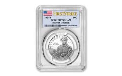 2024-S Harriet Tubman Clad Half Dollar PCGS PR70 First Strikes w/Flag Label