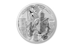 2023 Malta €5 1-oz Silver Knights of the Past BU