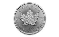 2024 Canada $5 1-oz Silver Maple Leaf Gem BU