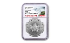 2024 Canada $5 1-oz Silver Maple Leaf NGC MS69 First Releases w/Canada Label