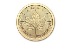 2024 Canada $5 1/10-oz Gold Maple Leaf Gem BU