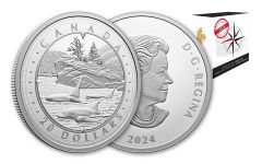 2024 Canada $20 1-oz Silver Wondrous Waters Pacific Proof