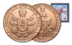 2020 Vatican €10 15-gm Copper Pietà Sculpture BU