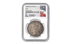 1900-O/CC Morgan Silver Dollar NGC F12 w/Ryder Signature