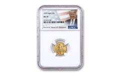 2024 $5 1/10 OZ GOLD EAGLE NGC MS70 Trump Label