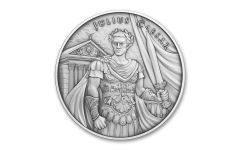 1oz Silver Julius Caesar Legendary Warriors BU
