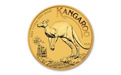 Australia 2024 $15 1/10-oz Gold Kangaroo Brilliant Uncirculated