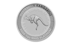 Australia 2024 $100 1-oz Platinum Kangaroo Brilliant Uncirculated
