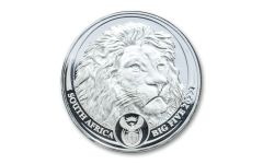 South Africa 2022 1oz Silver Big5 Series II Lion Proof 