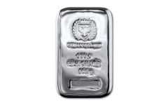 Germania Mint 100-gm Silver Cast Bar Gem BU