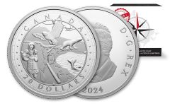 Canada 2024 $20 1oz Silver Wondrous Waters Arctic Proof OGP
