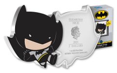 2021 NIUE DC Comics Chibi Batman 1 oz Silver Colorized Proof $2 Coin GEM Proof OGP