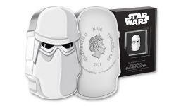 Niue 2021 Star Wars Faces of the Empire Snow Trooper 1 oz Silver Colorized Proof $2 Coin GEM Proof OGP