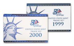 1999-2000 U.S. PROOF SET MILLENIUM SETS