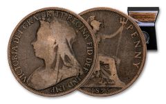 GB 1895-1901 PENNY VICTORIA GREAT CITIES - LONDON