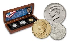 1971–2015 John F. Kennedy 3-pc Box Set