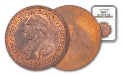 (1959) Copper Washington Born Virginia Medal Restrike NGC MS64RB