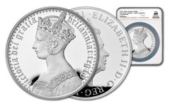 Great Britain 2021 2-Kilo Silver Gothic Portrait NGC PF69UC First Releases