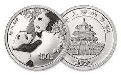 2023 China 3-gm Platinum Panda Proof
