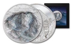 2023 Cook Islands $10 2oz Silver 1953 First Ascent Mt Everest 2oz AG Proof 
