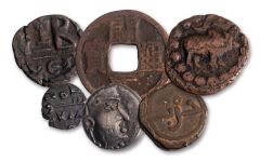 6PC 614-911 A.D. PHANTOM WARP ANCIENT COIN SET