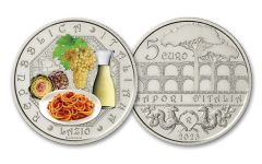 2023 Italy €5 Flavors of Italy – Lazio BU