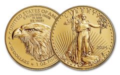 2024 $50 1 oz Gold American Eagle BU