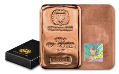 Germania Mint 5-oz Copper Cast Bar BU