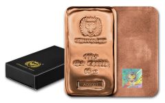 Germania Mint 10-oz Copper Cast Bar BU